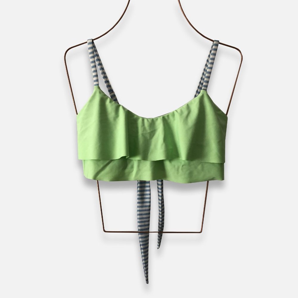 ONE OF A KIND SAMPE Lana Bikini Top in Green